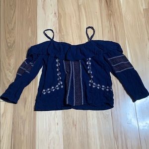 AE cropped blouse